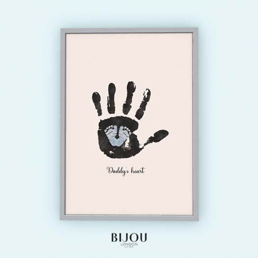 BIJOU :: Loved Print - Daddy's Heart Blue *add me*