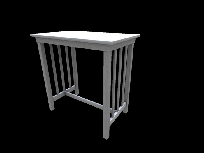~Bracing Chaos~ Breakfast Nook Table