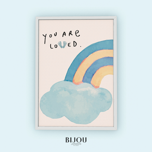 BIJOU :: Loved Print - Rainbow Blue *add me*