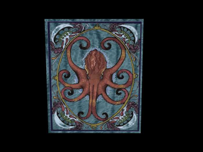 ~Bracing Chaos~ Octopus Tapestry
