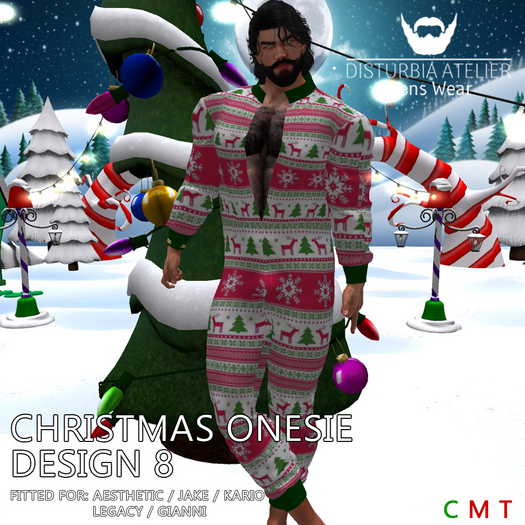 Disturbia - Christmas Onesie 08 Unpacker ADD