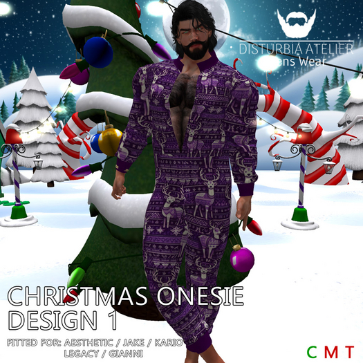 Disturbia - Christmas Onesie 01 Unpacker ADD