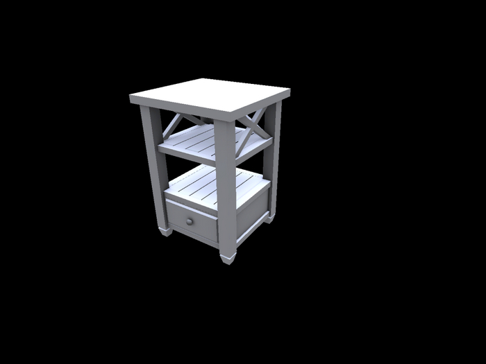 ~Bracing Chaos~ Nightstand Table