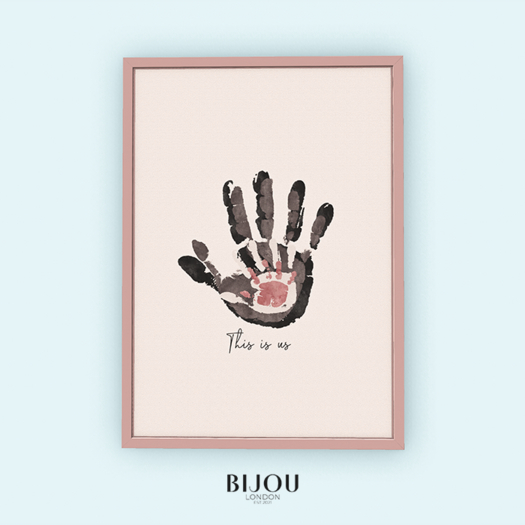 BIJOU :: Loved Print - This is Us Pink *add me*