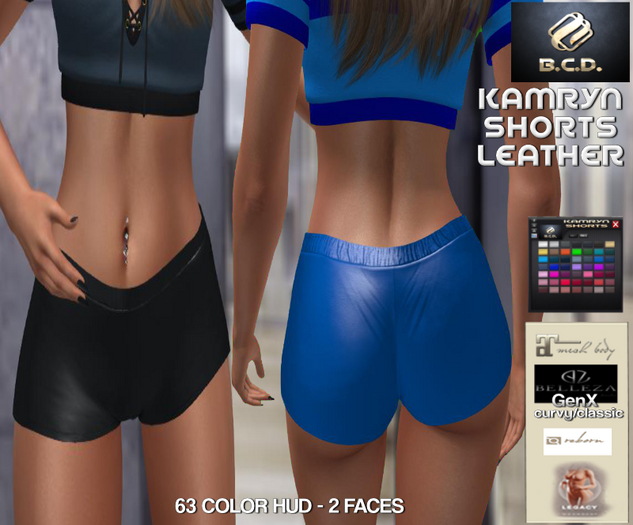 BCD Kamryn Shorts Leather DEMO