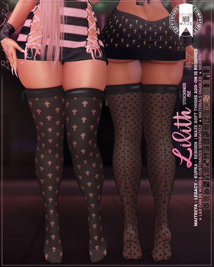 *B.D.R.* Lilith -Stockings- (Mix)