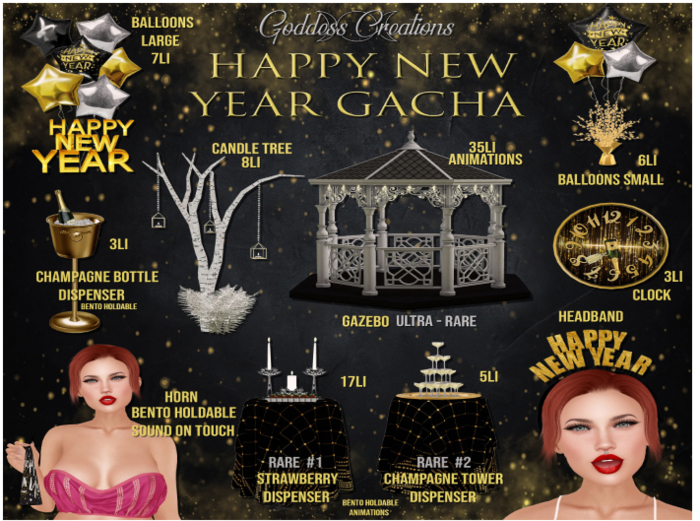 )O( GC: Happy New Year Full Pack with Rares