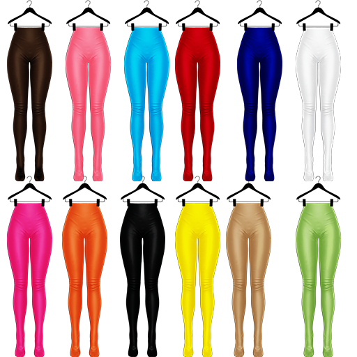 Melange: Anita Heel Leggings [Fatpack]