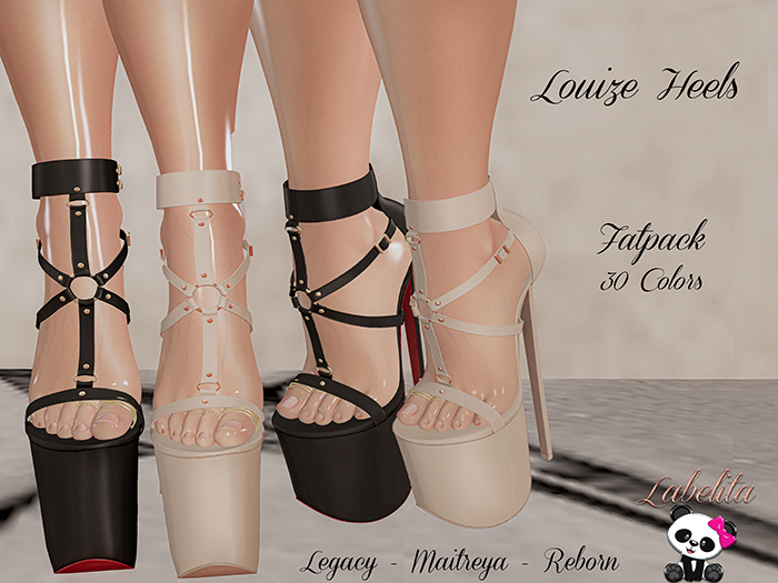 [LABELITA] Louize Heels Fatpack