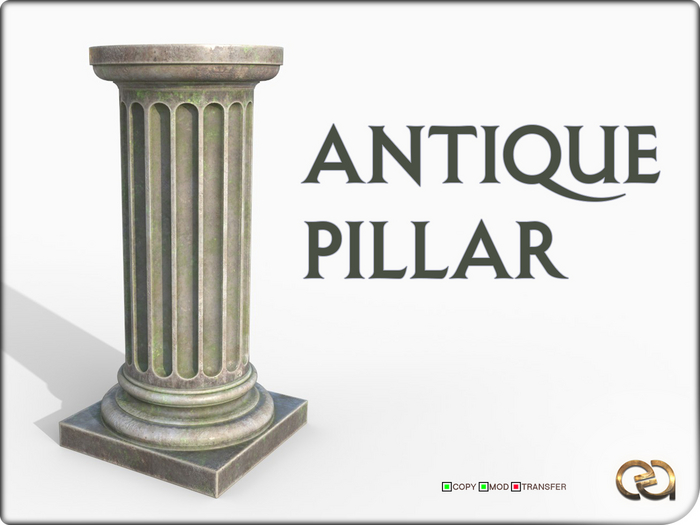 EA Design ♦ Antique Pillar, Column, Stand