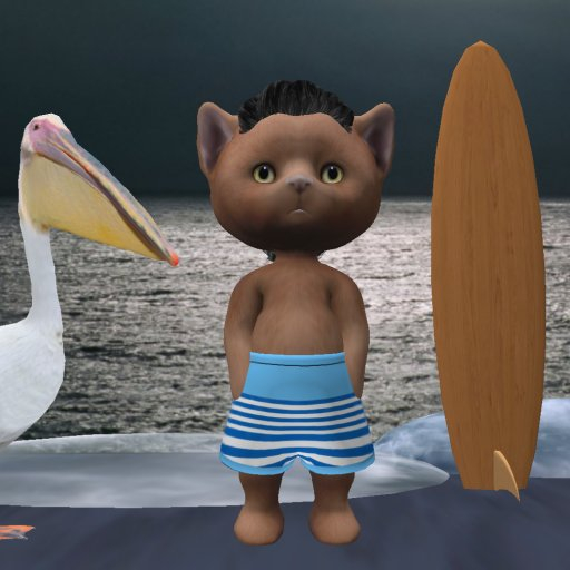 Dinkie Frankie Trunks Cyan