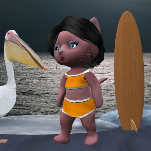 Dinkie Annette Bikini Orn Wht