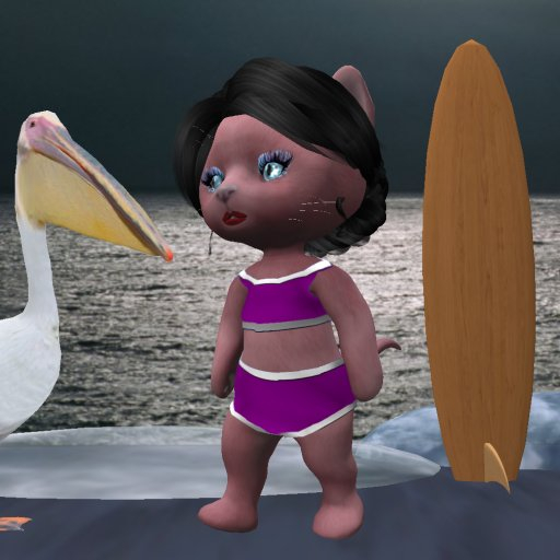 Dinkie Annette Bikini Ppl Wht