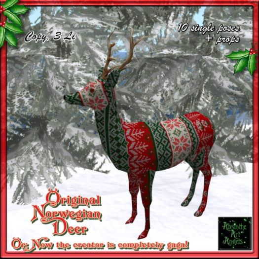 Original Norwegian Deer