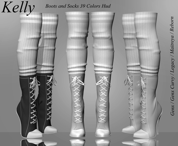 [VIV] KELLY BOOT SOCKS DEMO