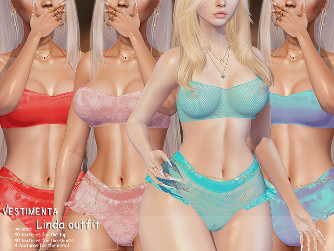 ~ V ~ Linda outfit - fatpack