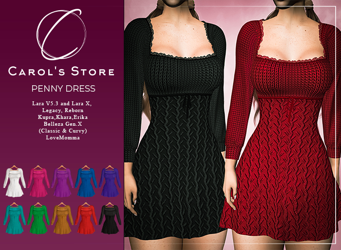 Carol's Store-Penny Dress FATPACK