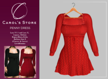 Carol's Store-Penny Dress Red