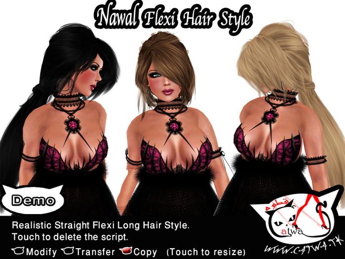 ^;^CaTwA^;^ Nawal HairStyle/Demo