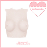 mellowcute-biscuit top-ivory