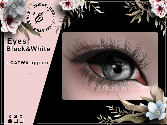 'Ekatn - Eyes B&W - CATWA applier