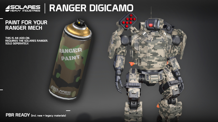 solares >> Ranger Paint - Digicamo