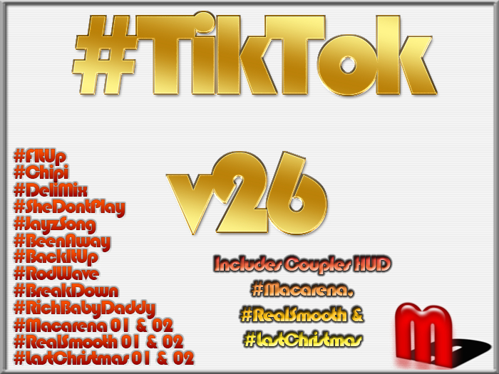 MocapAnimations #TikTok v26 Challenge BENTO!
