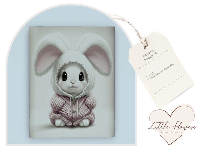 Canvas Bunny 3