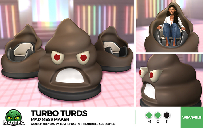 MadPea Turbo Turds - Mad Mess Maker