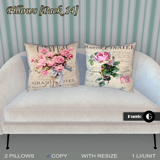 [.G] Pillows [Pack 14]