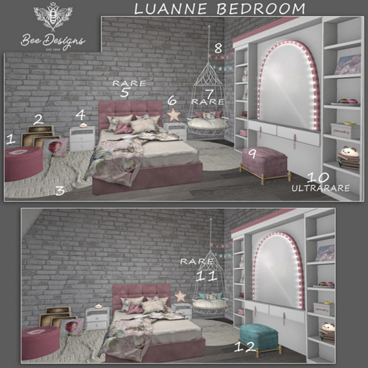 04 Bee Designs Luanne Bedroom