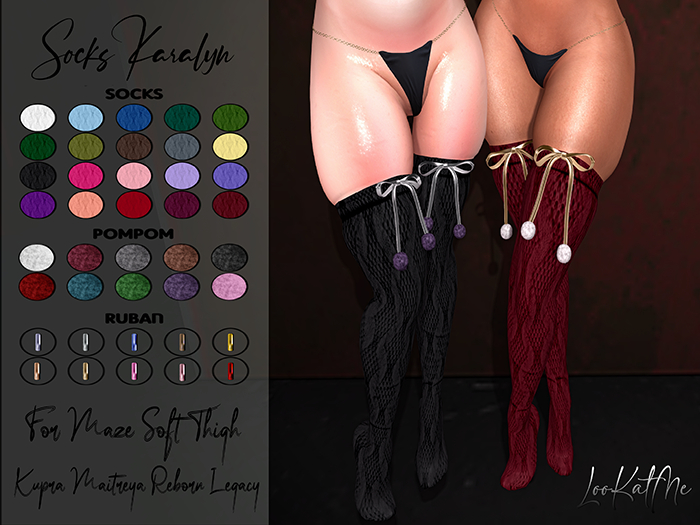 LooKatMe - Socks karalyn - For Maze DEMO