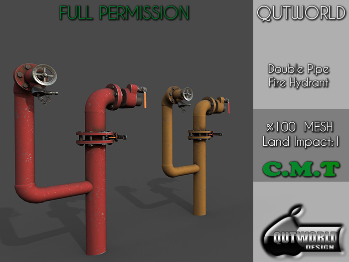 .::QUTWORLD Double Pipe Fire Hydrant::.FP 