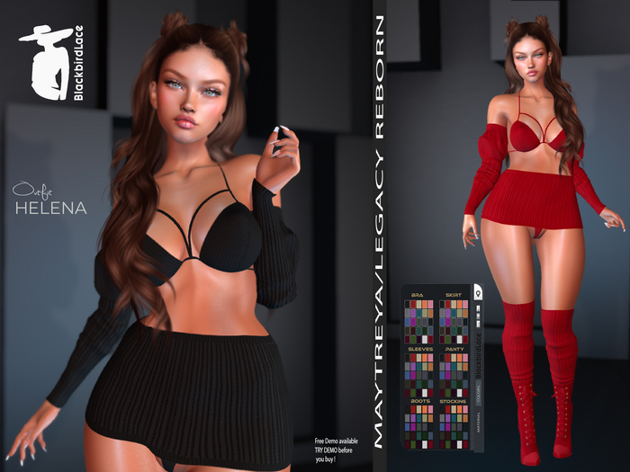  Helena Outfit by BlackbirdLace