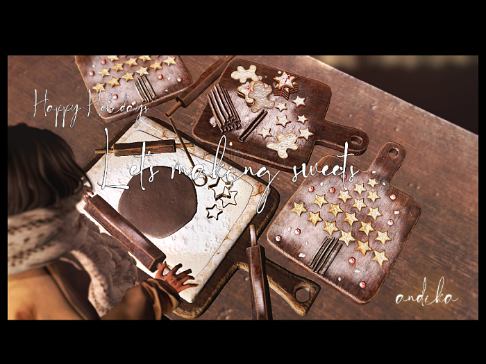 ADD/andika{Let's making sweets Set