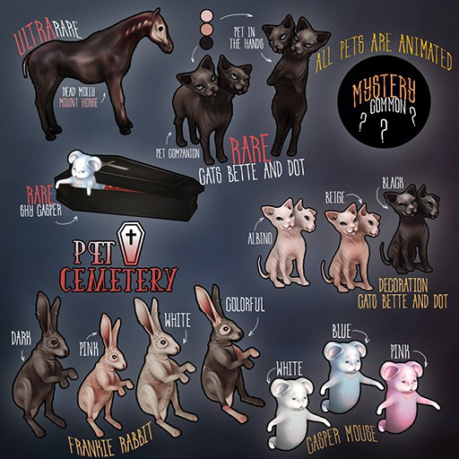 Fawny - Pet Cemetery.Casper Mouse - Pink