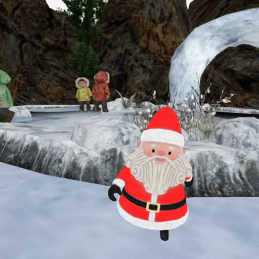 ANIMATED WALKIN SANTA