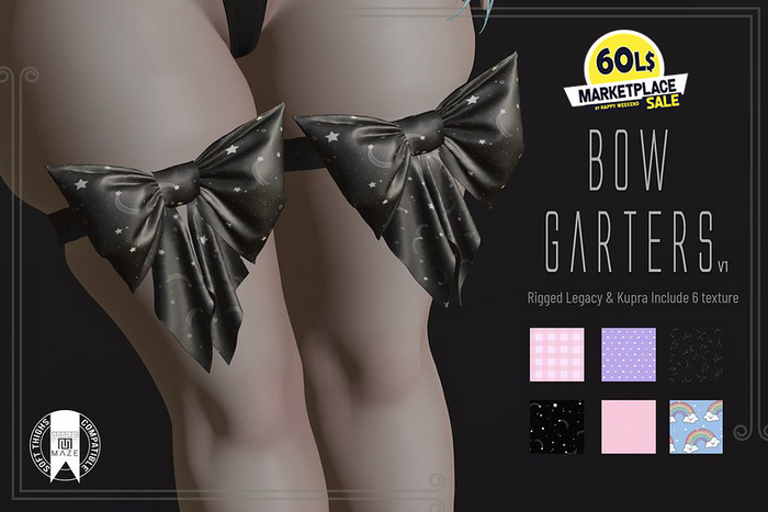 Lightwood Bow Garters Box (add)