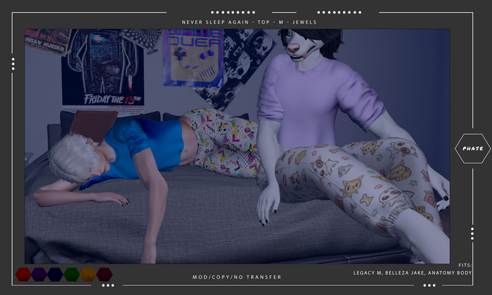 PHASE - Never Sleep Again - Sleep Top M JEWELS