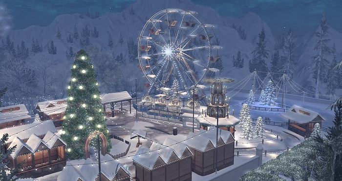 1. Sese & PA - Winter Magic Park -  Ice Rink Zone RARE