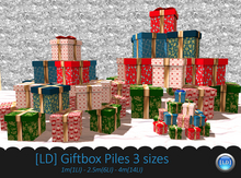 [LD] Giftbox Piles 3 sizes Decorate your club, store or home