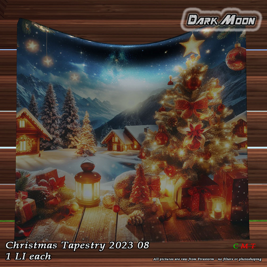 Dark Moon - Christmas tapestry 2023 08 