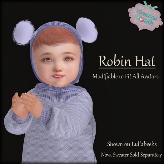 {V*Y} Robin Cap - Blue (mod)