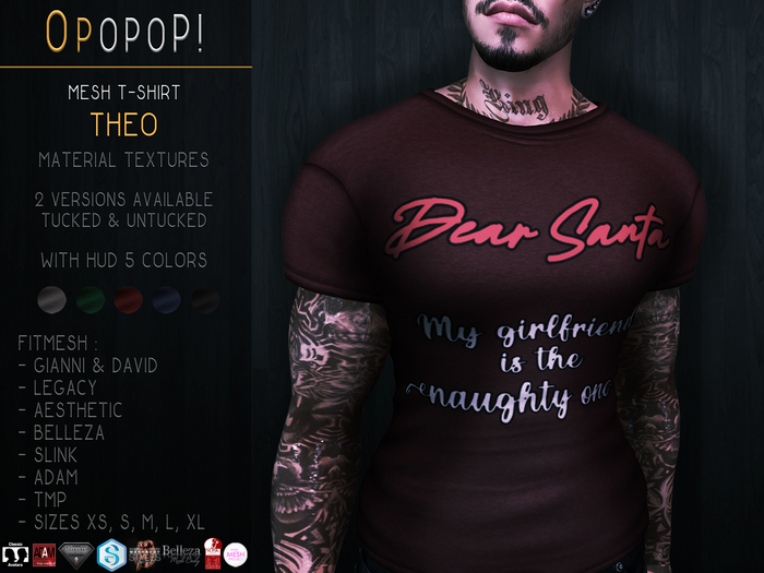 OPOPOP ! Mesh T-Shirt THEO V#7