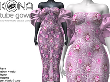 ICONA / TUBE GOWN -1