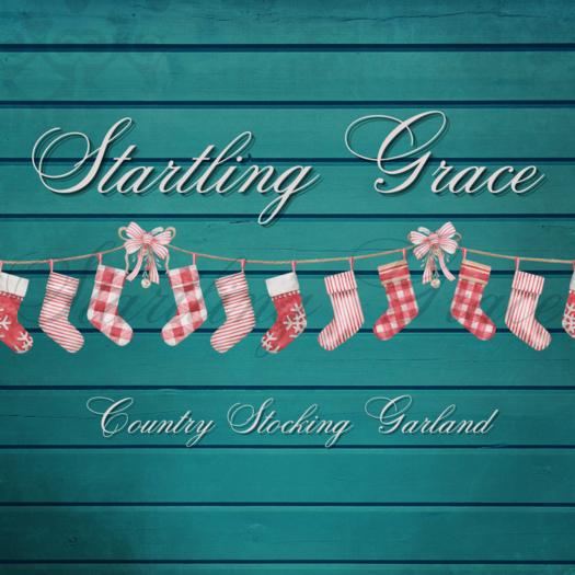 Christmas Stocking Garland RW (mod)(trans)