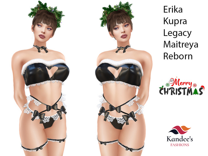 Black Sexy Xmas Outfit