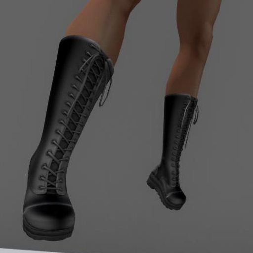 female gothic boots