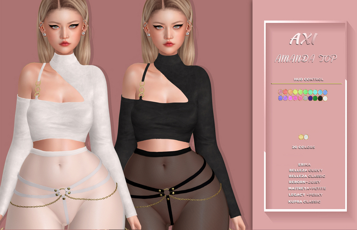 [AXI] Amanda Top Fatpack