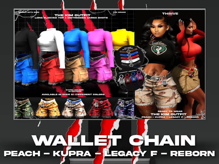 THRIVE: Kim Wallet Chain  - PACK